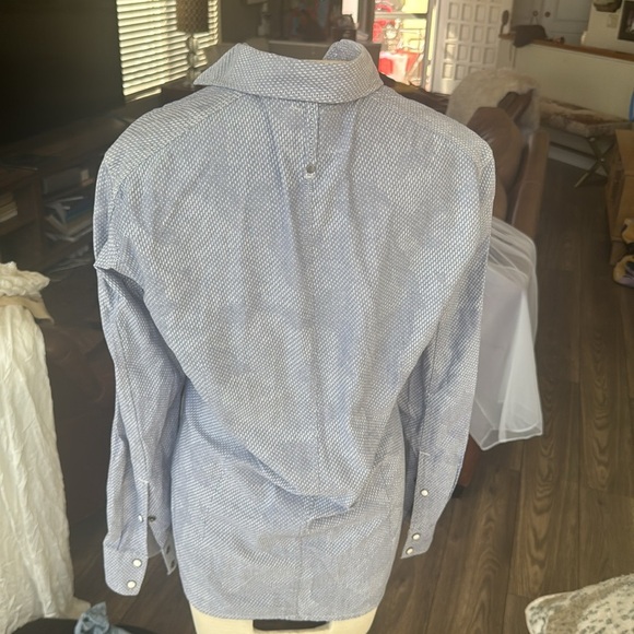 G-Star RAW Blue Denim Shirt XS - Picture 7 of 10